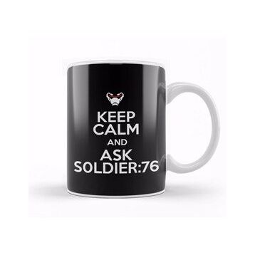 Humuts Keep Calm And Ask Soldier 76 Overwatch Kupa