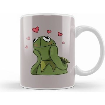 Humuts Kermit Love Meme Kupa