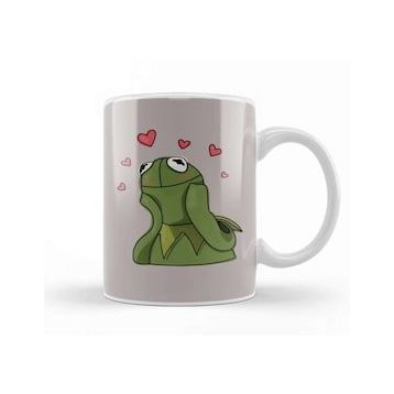 Humuts Kermit Love Meme Kupa