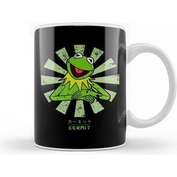 Humuts Kermit The Frog Retro Japanese Kupa