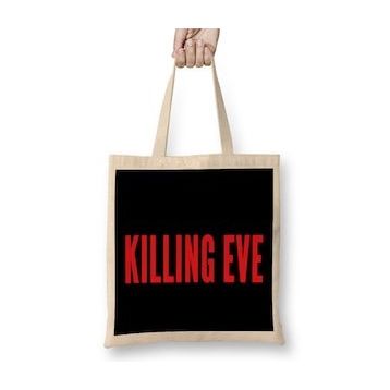 Humuts Killing Eve Logo Bez Kadın Günlük Çanta