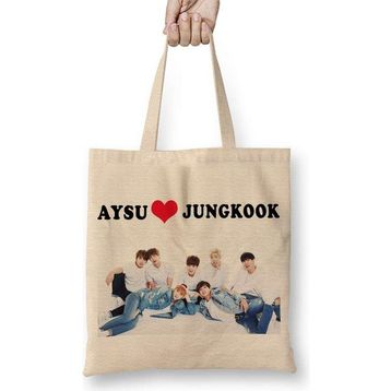 Humuts Kişiye Özel Bts Bez Çanta
