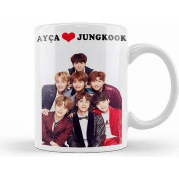 Humuts Kişiye Özel Bts Kupa Bardak