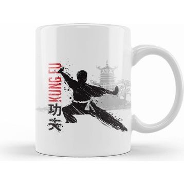 Humuts Kung Fu Beyaz Kupa