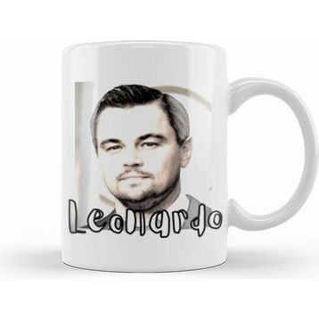 Humuts Leonardo Dicaprio Beyaz Kupa