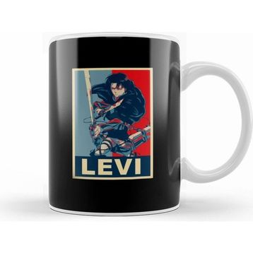 Humuts Levi Ackerman Attack on Titan Beyaz Kupa