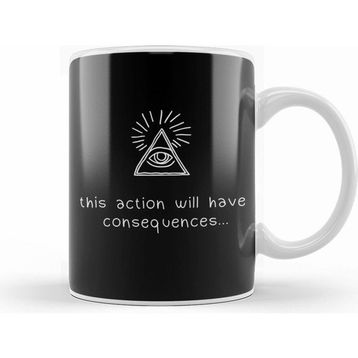 Humuts Life is Strange Consequences Beyaz Kupa