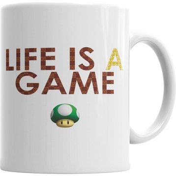 Humuts Lifes A Game Mario Beyaz Kupa