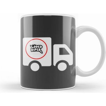Humuts Loaded Diaper Logo Beyaz Kupa