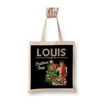 Humuts Louis Theroux Around The Christmas Tree Bez Uzun Saplı Açık Bej Rengi Çanta