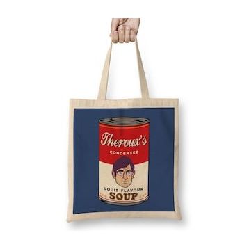 Humuts Louis Theroux Campbell Soup Warhol Bez Uzun Saplı Açık Bej Rengi Çanta