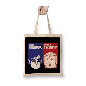 Humuts Louis Theroux Donald Trump Red Vs Blue Bez Uzun Saplı Açık Bej Rengi Çanta