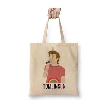 Humuts Louis Tomlinson Bez Uzun Saplı Açık Bej Rengi Çanta