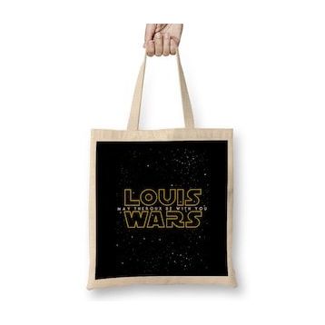 Humuts Louis Wars Star Theroux Logo Bez Uzun Saplı Açık Bej Rengi Çanta