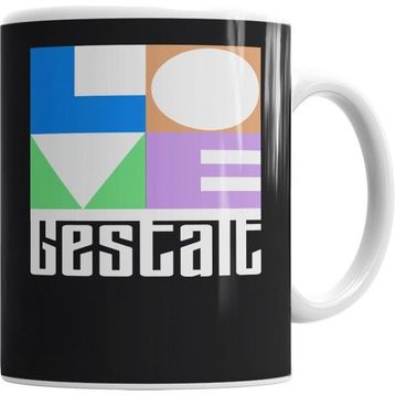 Humuts Love Gestalt Beyaz Kupa