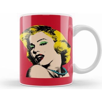 Humuts Marilyn Monroe Beyaz Kupa
