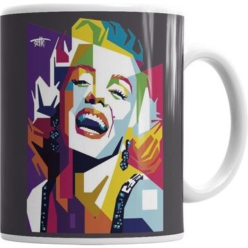 Humuts Marilyn Monroe Beyaz Kupa