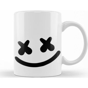 Humuts Marshmello Beyaz Kupa