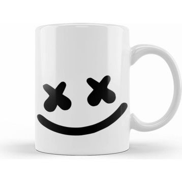 Humuts Marshmello Beyaz Kupa