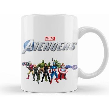 Humuts Marvel Avengers Beyaz Kupa