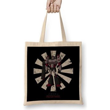 Humuts Megatron Retro Japanese Transformers Bez Kadın Günlük Çanta