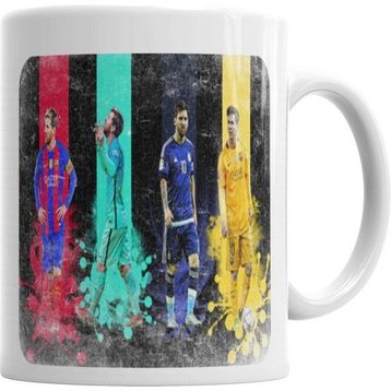 Humuts Messi Beyaz Kupa