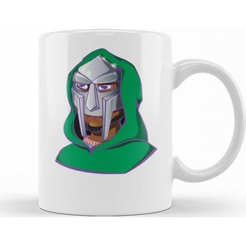 Humuts Mf Doom Beyaz Kupa