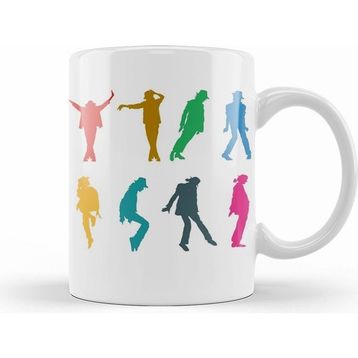 Humuts Michael Jackson Beyaz Kupa