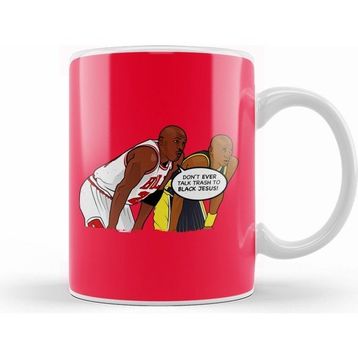 Humuts Michael Jordan Trash Talk Beyaz Kupa