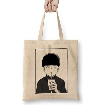 Humuts Mob Psycho Manga Panel Bez Kadın Günlük Çanta