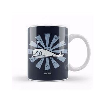 Humuts Moby Dick Retro Japanese Kupa Bardak