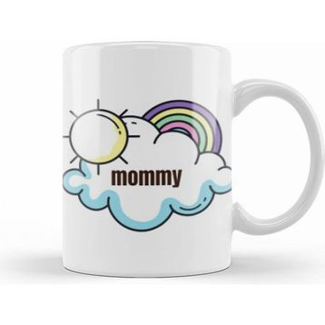 Humuts Mommy Day Rainbows Kupa Bardak