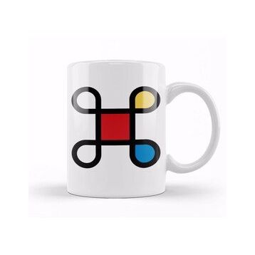 Humuts Mondrian In Command Kupa Bardak