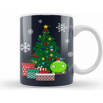 Humuts Mooncake Around The Christmas Tree Final Space Kupa Bardak