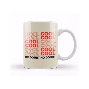 Humuts Mug Cool Cool No Doubt No Doubt Black And Red Kupa