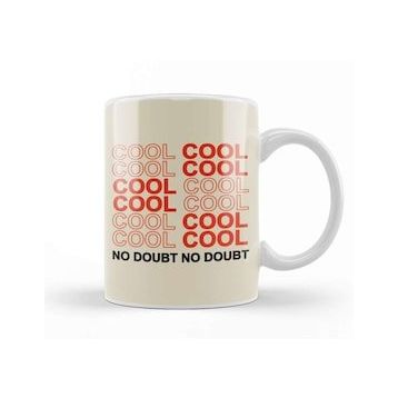 Humuts Mug Cool Cool No Doubt No Doubt Black And Red Kupa