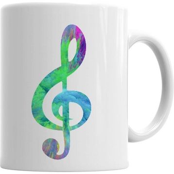Humuts Müzik Nota Kupa Bardak