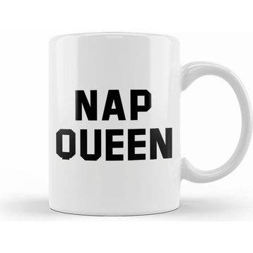 Humuts Nap Queen Black Text Kupa
