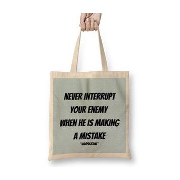 Humuts Napoleon Quotes Gift Bez Çanta