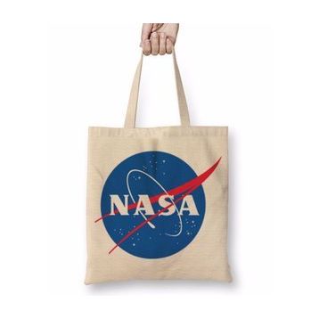 Humuts Nasa Logosu Bez Çanta