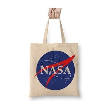 Humuts Nasa Logosu Bez Çanta