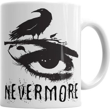 Humuts Nevermore Edgar Allan Poe Kupa Bardak