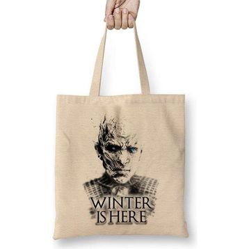 Humuts Night King Game Of Thrones Bez Uzun Saplı Açık Bej Rengi Çanta