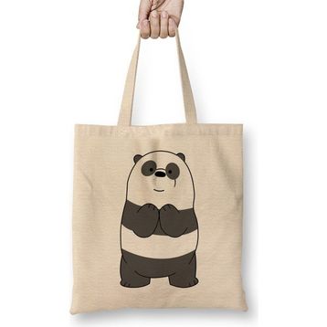 Humuts Panda Bear 01 Bez Kadın Günlük Çanta