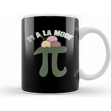 Humuts Pi A La Mode Funny Pi Day Ice Cream Pun Math Kupa