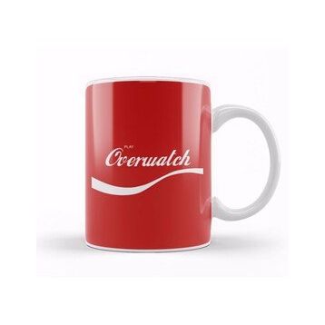 Humuts Play Overwatch Coke Logo Kupa
