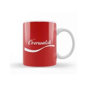 Humuts Play Overwatch Coke Logo Kupa