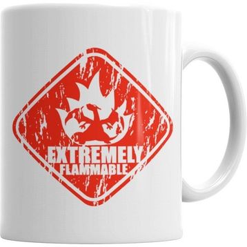 Humuts Pokémon Extremely Flammable Kupa Bardak