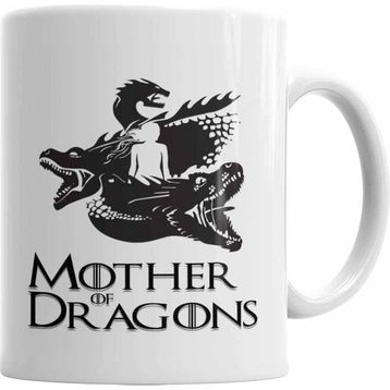 Humuts Porselen Beyaz Mother Of Dragons Game Of Thrones Kupa Bardak