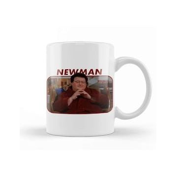 Humuts Porselen Beyaz Newman Seinfeld Kupa Bardak